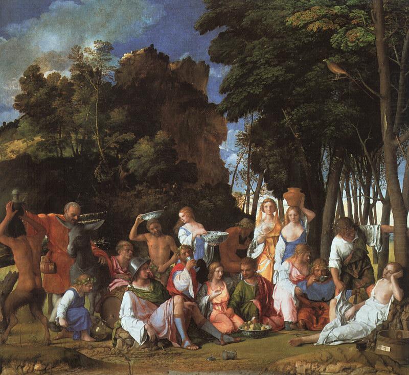 Giovanni Bellini Feast of the Gods china oil painting image